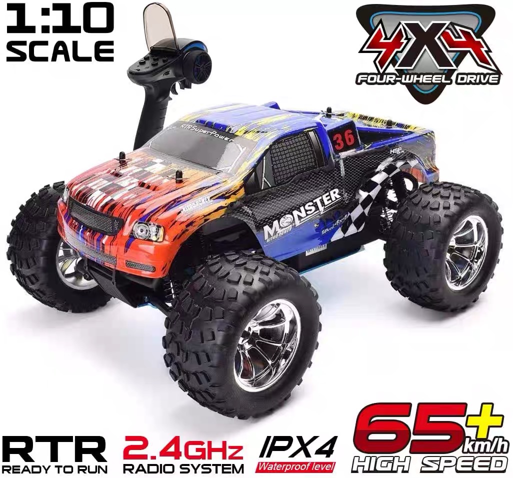Rc Hobby Grade Truck - HSP RC Caminhão Escala 1:10 Nitro