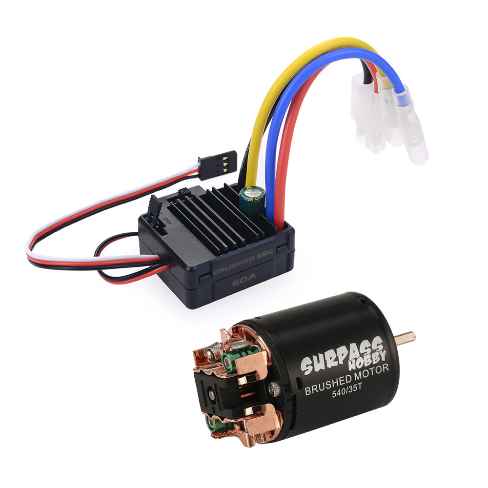 SURPASS HOBBY 540 Motor escova - Rc Hobby Motor avaliação e preço