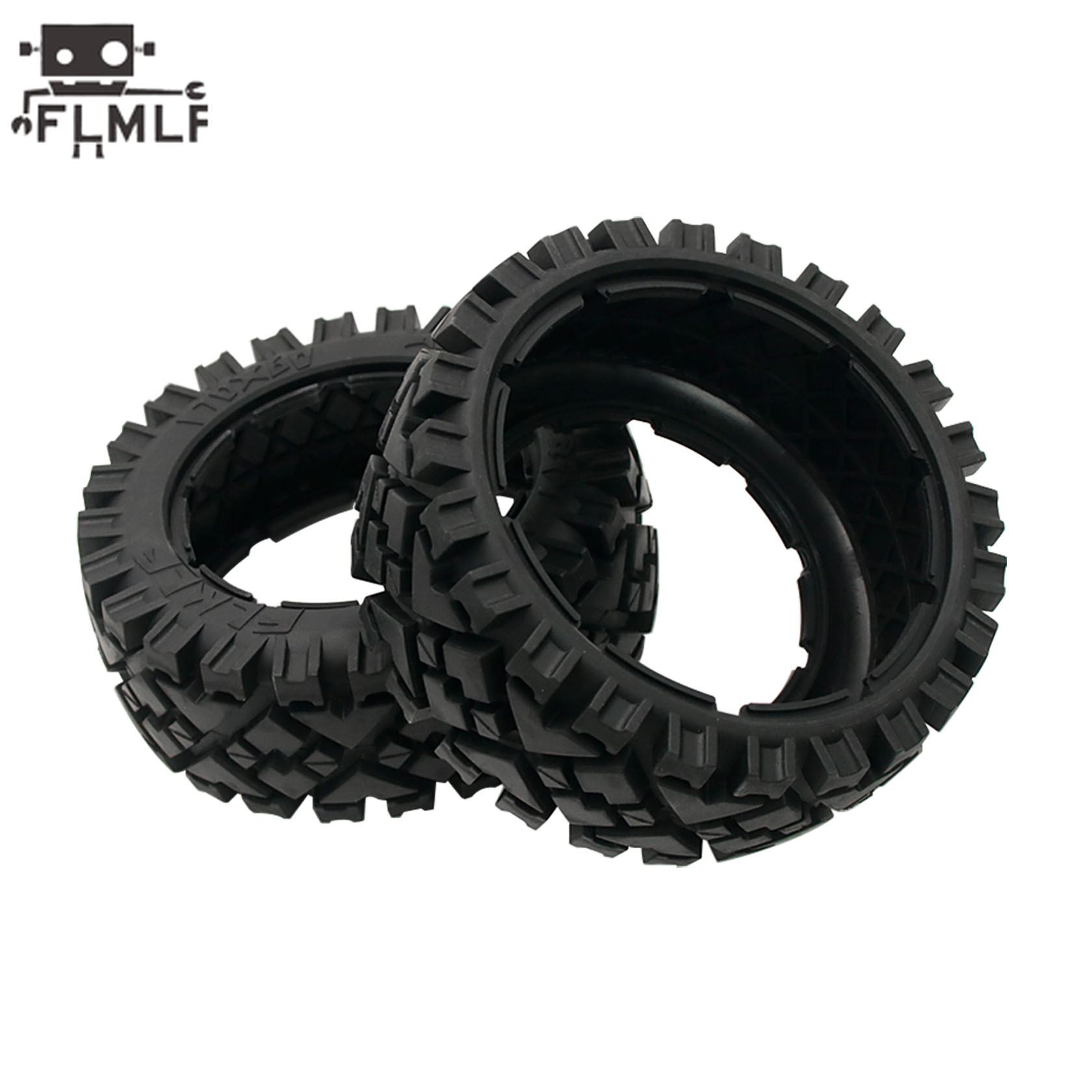 Pneus de roda todo terreno par - Rc Hobby Grade Truck avaliação e preço