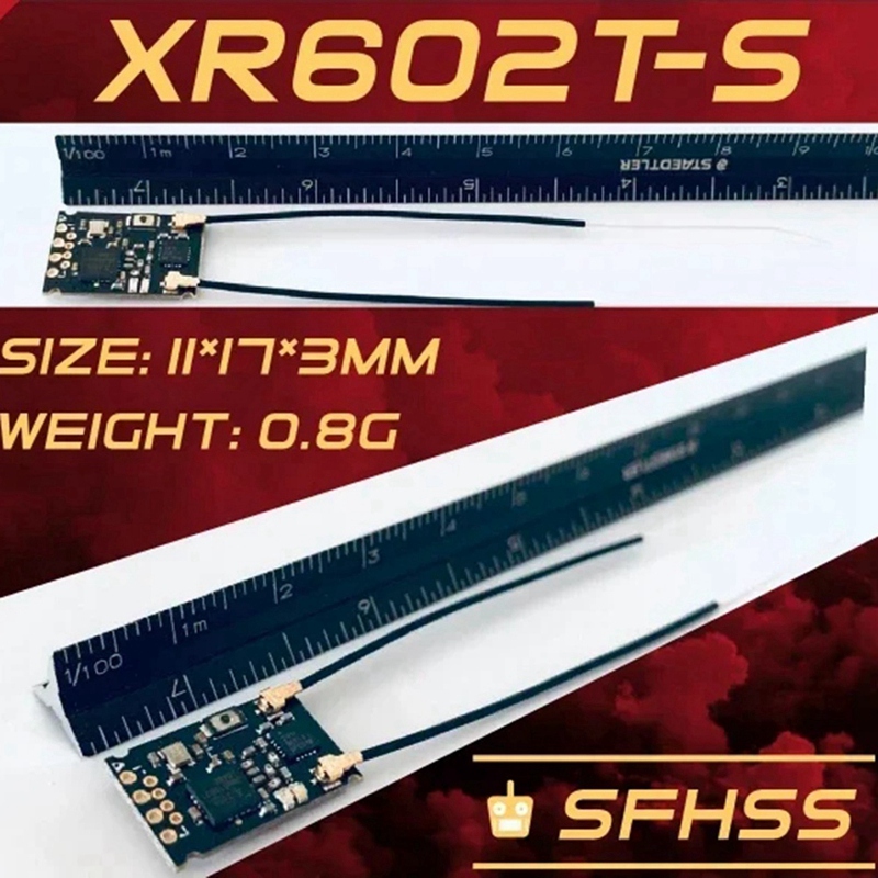 XR602T-S 2.4G 8CH SFHSS SBUS F - Receiver Sbus 8Ch avaliação e preço