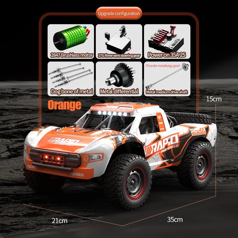Jjrc q130 1:16 70 km/h 4wd rc  - Rc Hobby Toucan avaliação e preço