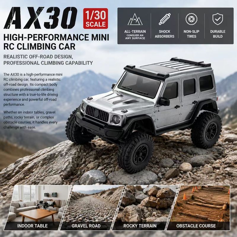 AX30, carro de controlo remoto - Rc Hobby Toucan avaliação e preço